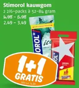 Poiesz Stimorol kauwgom aanbieding