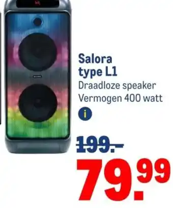 Makro Salora type L1 aanbieding