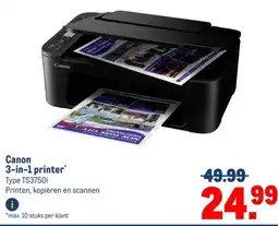 Makro Canon 3 in 1 printer aanbieding