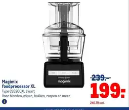 Makro Magimix foodprocessor XL aanbieding