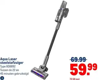 Makro Aqua Laser steelstofzuiger aanbieding