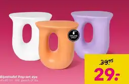 Xenos Bijzettafel Pop-art eye aanbieding