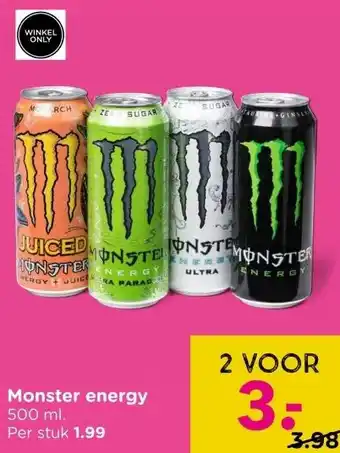 Xenos Monster energy aanbieding