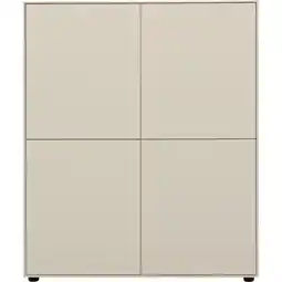 Trendhopper Opbergkast Moiano beige aanbieding