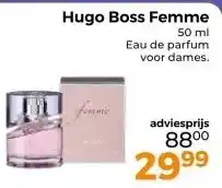 Trekpleister Hugo Boss Femme 50 ml aanbieding