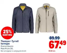 Makro Thomson + Tyrrell herenjas aanbieding