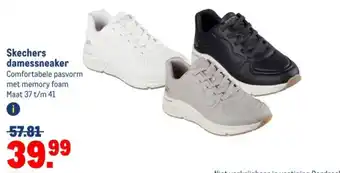 Makro Skechers damessneaker aanbieding