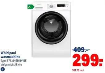 Makro Whirlpool wasmachine aanbieding