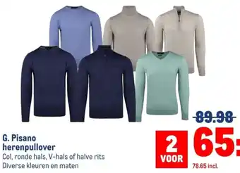 Makro G. Pisano herenpullover aanbieding