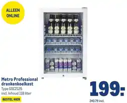 Makro Metro Professional drankenkoelkast aanbieding