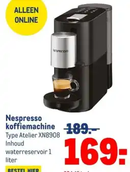 Makro Nespresso koffiemachine aanbieding