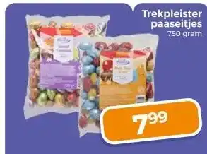 Trekpleister Trekpleister paaseitjes 750 gram aanbieding