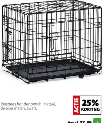 Intratuin Beeztees hondenbench aanbieding