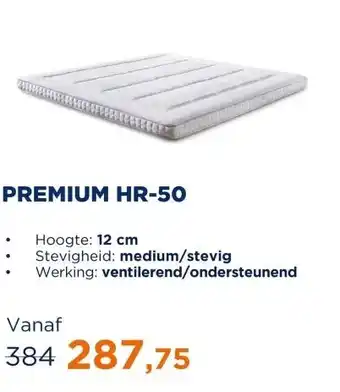 TotaalBED Topmatras Premium | HR-50 | 70x200 aanbieding