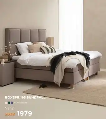 TotaalBED Boxspring Sundfall 153cm hoog aanbieding