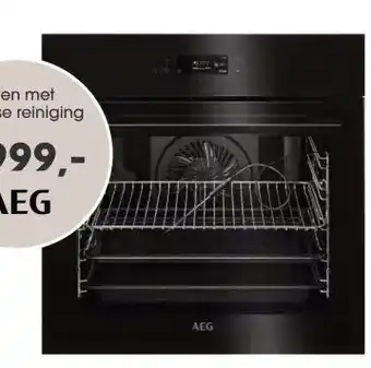 Superkeukens Oven met Pyrolyse reiniging aanbieding