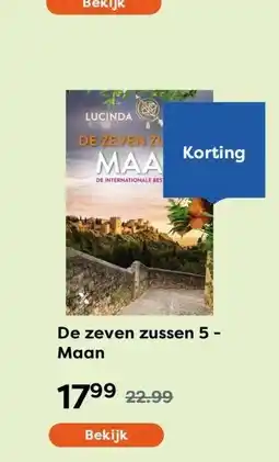 The Read Shop De zeven zussen 5 - Maan aanbieding