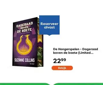 The Read Shop De Hongerspelen - Dageraad boven de boete (Limited edition) aanbieding