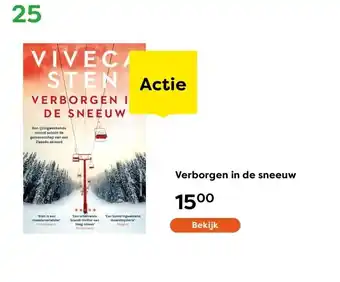 The Read Shop Verborgen in de sneeuw aanbieding