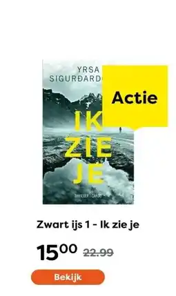 The Read Shop Zwart ijs 1 - Ik zie je aanbieding