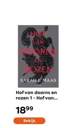 The Read Shop Hof van doorns en rozen 1 - Hof van doorns en rozen aanbieding