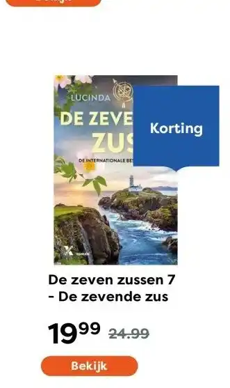 The Read Shop De zeven zussen 7 - De zevende zus aanbieding