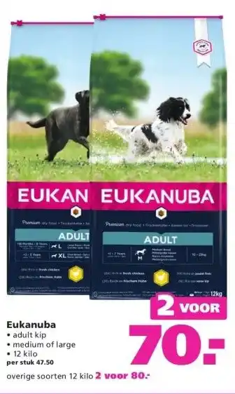 Ranzijn Eukanuba aanbieding