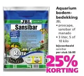 Ranzijn Aquarium bodem- bedekking aanbieding