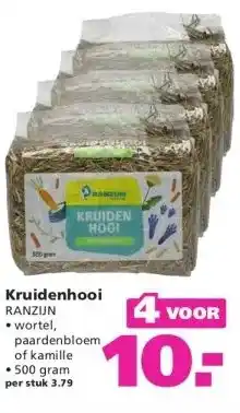 Ranzijn Kruidenhooi aanbieding