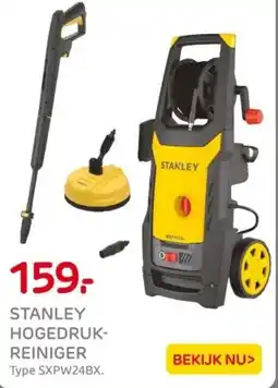 Praxis Stanley hogedruk reiniger aanbieding