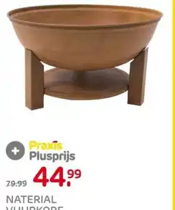 Praxis Naterial vuurkorf nero aanbieding