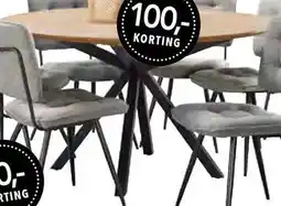 Pronto wonen Eettafel Belvio aanbieding