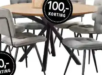 Pronto wonen Eettafel Belvio aanbieding