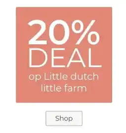 Prenatal 20% DEAL op Little dutch little farm aanbieding