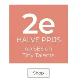 Prenatal 2e HALVE PRIJS op SES en Tiny Talents aanbieding