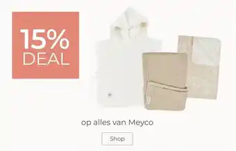 Prenatal 15% DEAL op alles van Meyco aanbieding