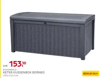 Praxis Keter kussenbox borneo aanbieding