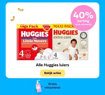 Plein.nl Alle Huggies luiers aanbieding