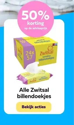 Plein.nl Alle Zwitsal billendoekjes aanbieding