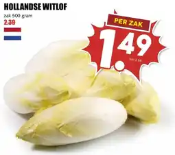 MCD Supermarkt HOLLANDSE WITLOF aanbieding