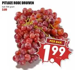 MCD Supermarkt PITLOZE RODE DRUIVEN aanbieding