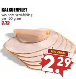 MCD Supermarkt KALKOENFILET aanbieding