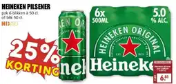 MCD Supermarkt HEINEKEN PILSENER aanbieding