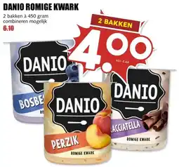 MCD Supermarkt DANIO ROMIGE KWARK aanbieding