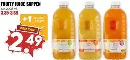 MCD Supermarkt FRUITY JUICE SAPPEN aanbieding