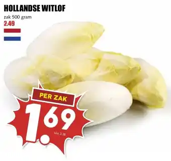 MCD Supermarkt HOLLANDSE WITLOF aanbieding