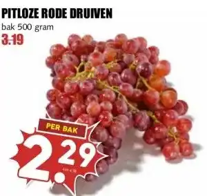 MCD Supermarkt PITLOZE RODE DRUIVEN aanbieding