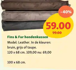 Maxi Zoo Fins & Fur hondenkussen aanbieding