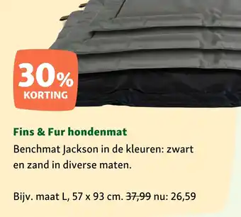 Maxi Zoo Fins & Fur hondenmat aanbieding