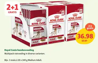 Maxi Zoo Royal Canin hondenvoeding aanbieding